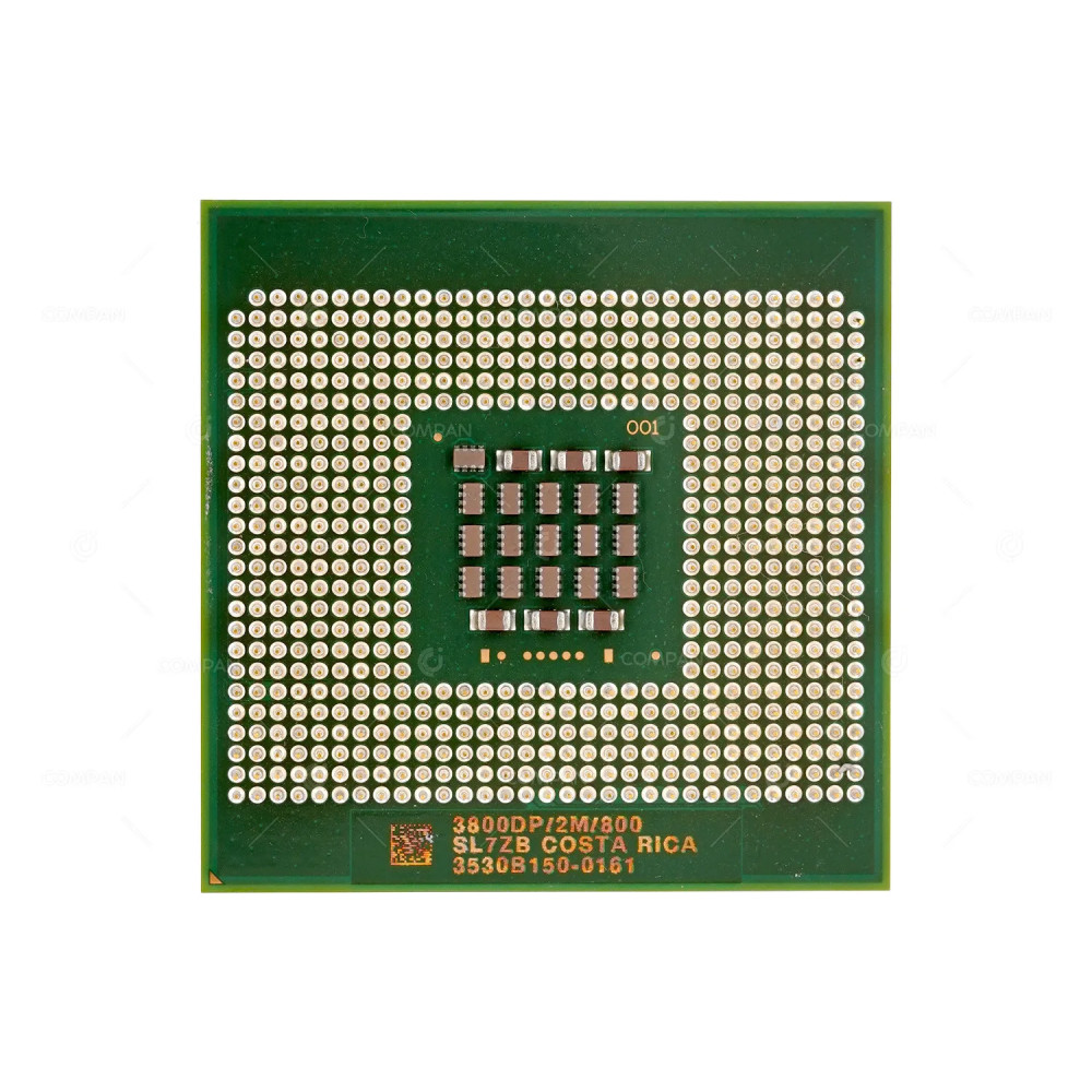 SL7ZB  INTEL XEON 3.80GHZ 1-CORE 2MB L2 CACHE 110W PGA604